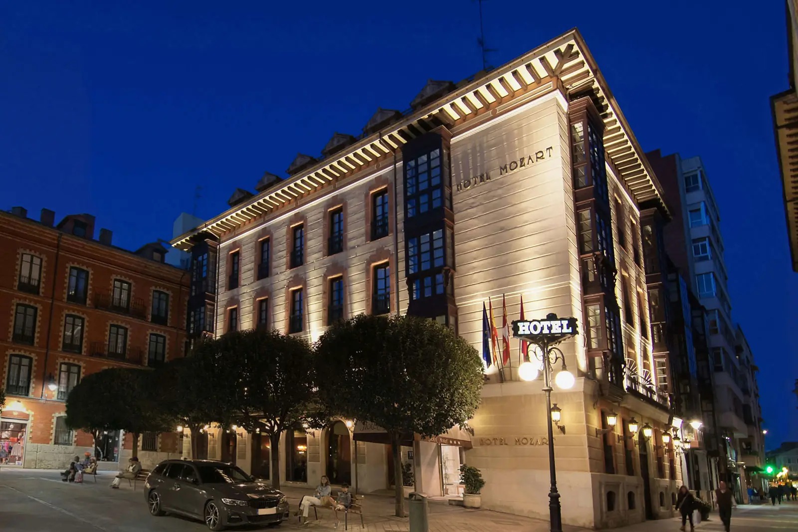 Web del Hotel Mozart en Valladolid