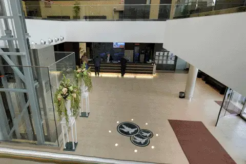 Instalaciones interiores y salas del Tanatorio El Salvador en Valladolid