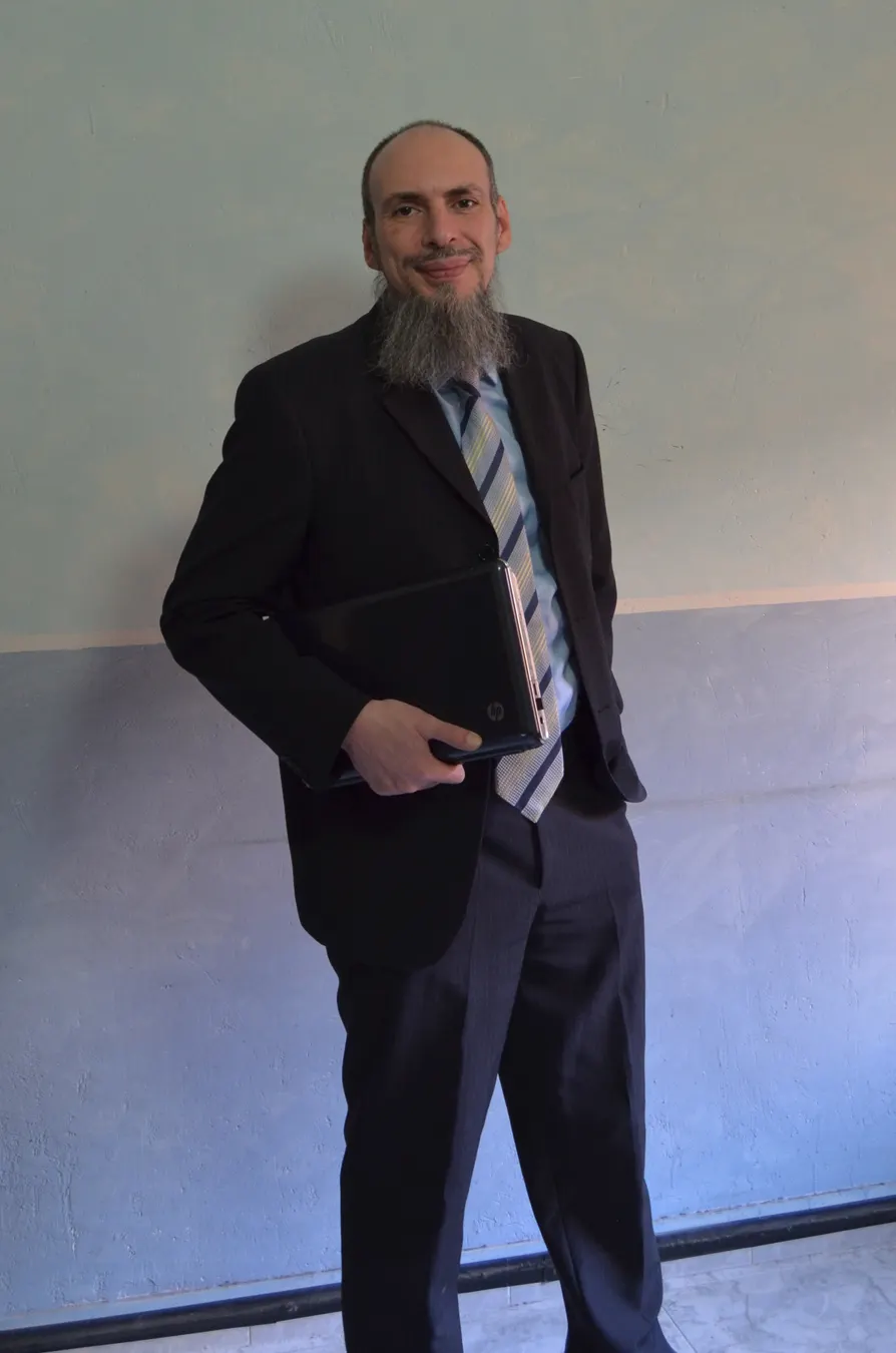 Oscar Navarro en 2009 con su portátil Dragon en Bambule